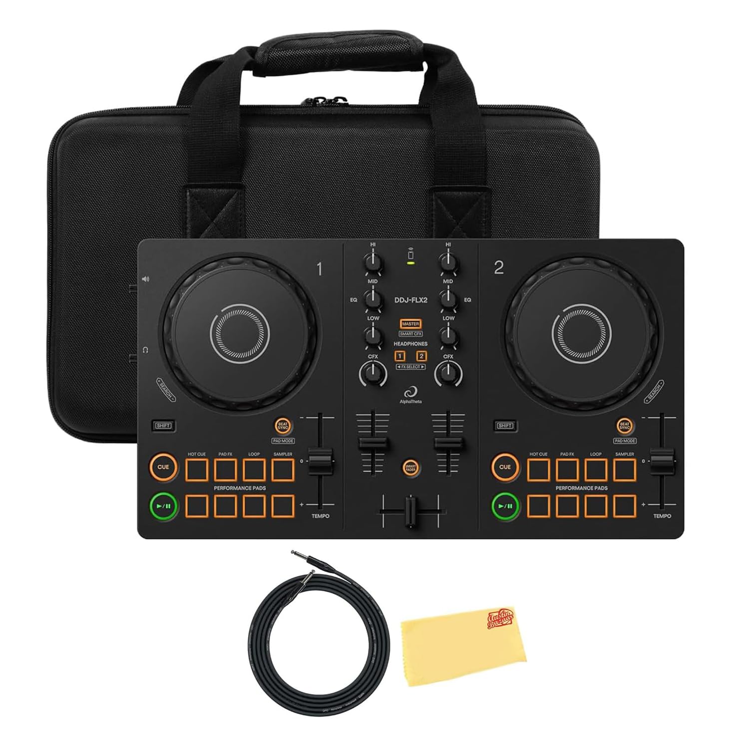 Amazon.com: Pioneer DJ AlphaTheta DDJ-FLX2 Compact 2-Channel DJ